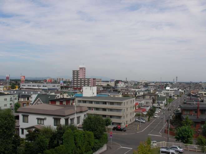 屋上から見える風景